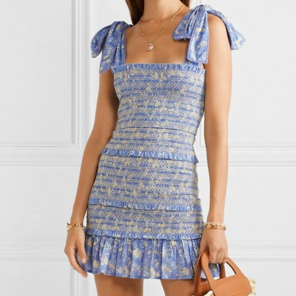 Loveshackfancy belle dress in blue💙💙💙💙💙💙🌸🌸🌸🌸
